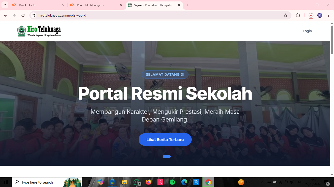 Thumbnail website sekolah